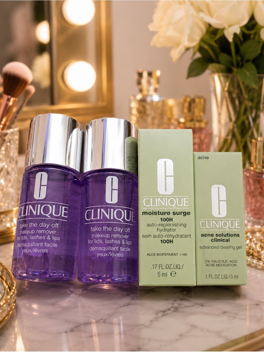 💜Clinique 4 Piece Deluxe Minis Set💜